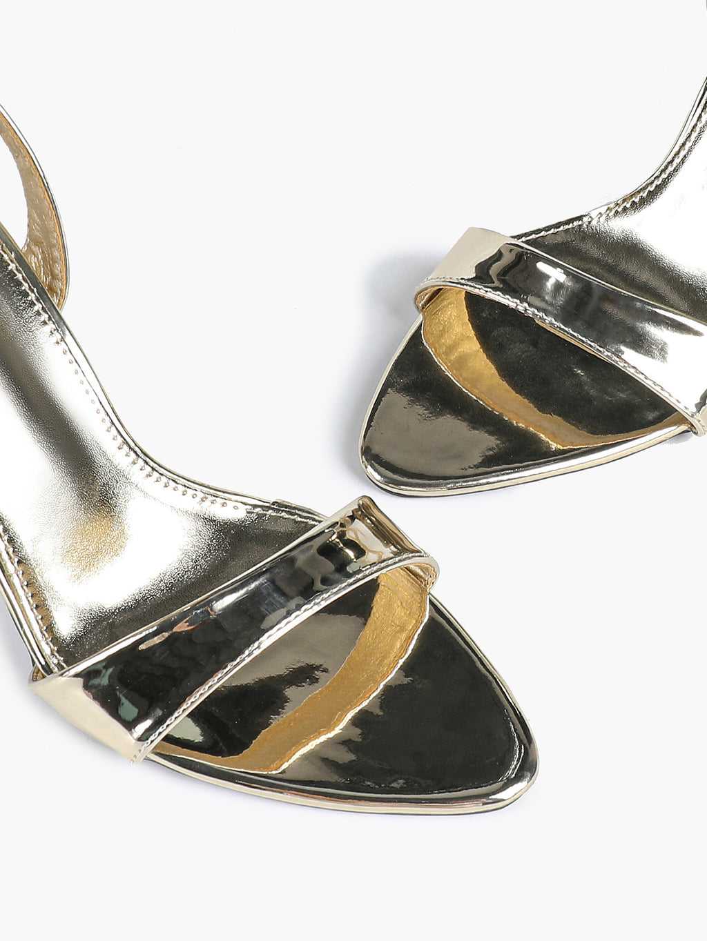 Patent Leather Ankle Strap Heeled Sandals Open Toe Stiletto Engagement Wedding Party