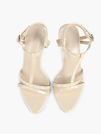 T-Strap Ankle Strap High Heel Sandals Open Toe Block Heels Date Night Office Work Shoes