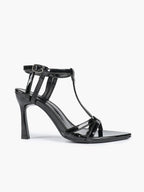 T-Strap Ankle Strap High Heel Sandals Open Toe Block Heels Date Night Office Work Shoes