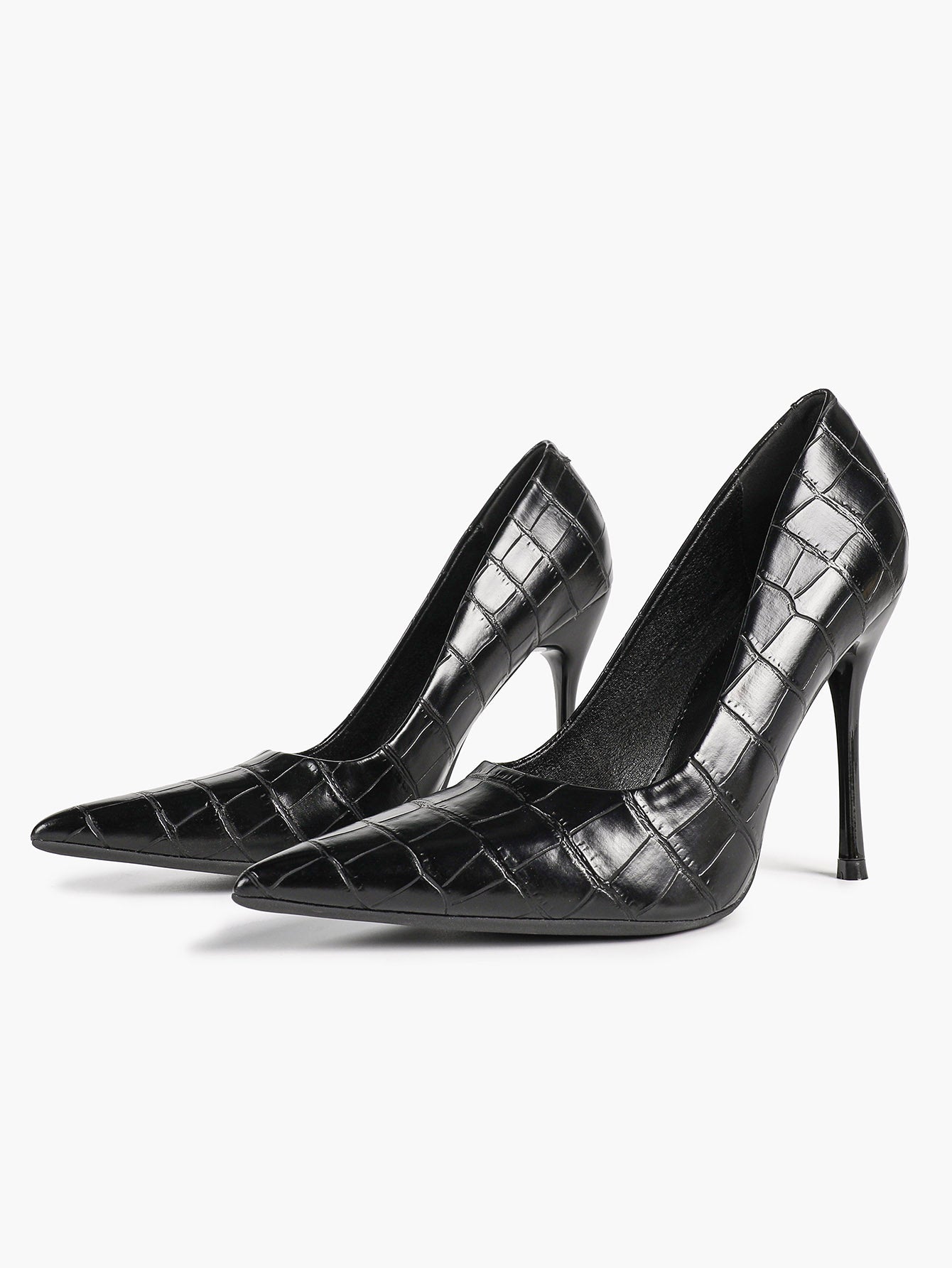 Classic Pointed Toe Stiletto Heels - Office Business Meetings Shoes
