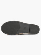 Women's Black Velvet Double-Strap Mary Jane Flats Pointed Toe Slip On Shoes Casual Shoes ISHIFIVAN