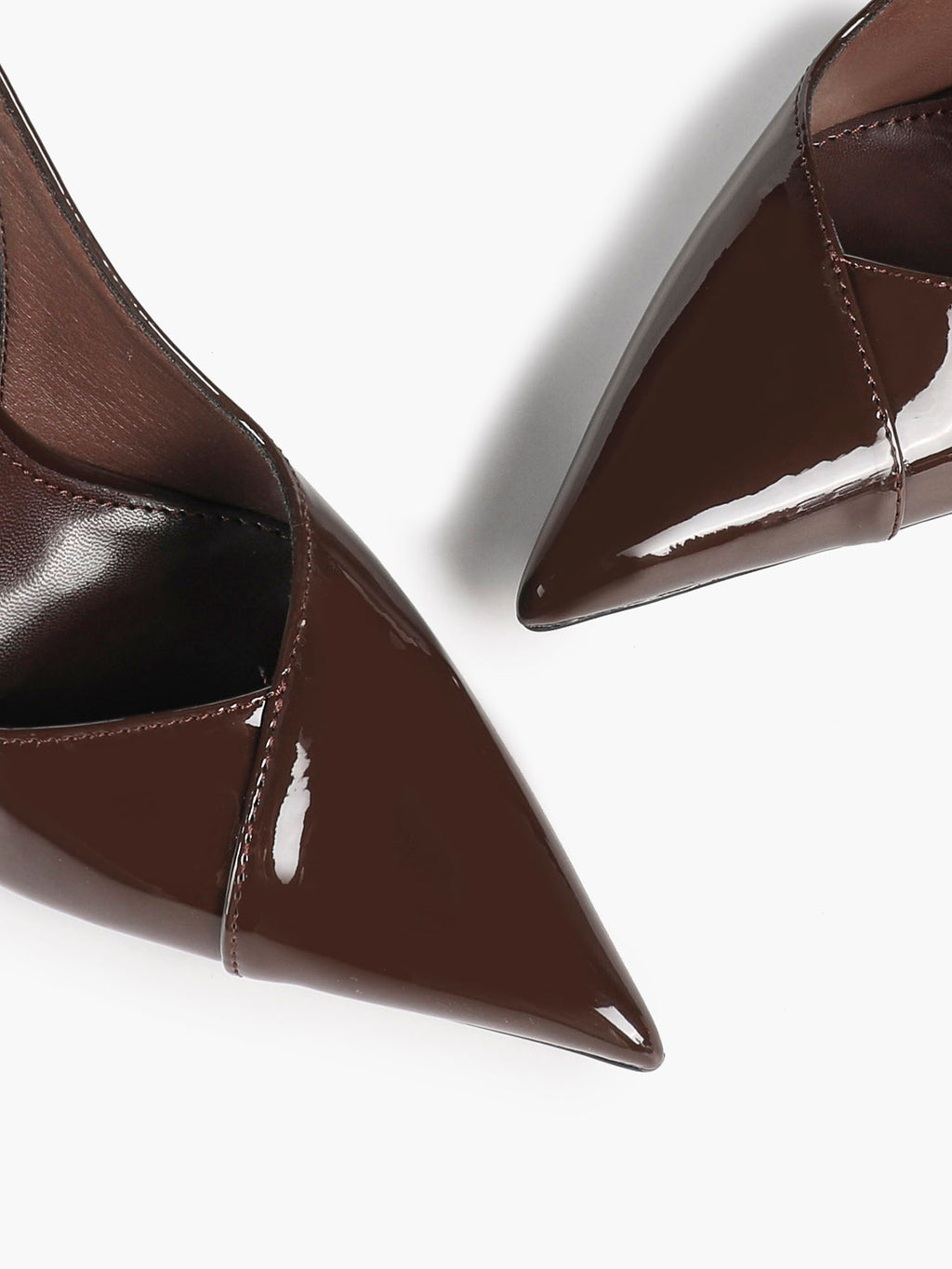 Women's Black Slingback Heels Pointed Toe Gold Buckle Stilettos Office Meeting Formal Evening Pumps