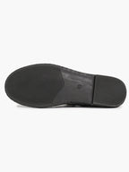 Black Velvet Flower Embroidered Mary Jane Flats Bow Tie Shoes Casual Outing Shoes ISHIFIVAN