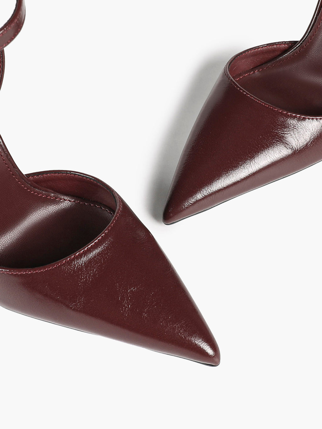 Classic Pointed Toe Ankle Strap Stilettos - Formal Event Heels