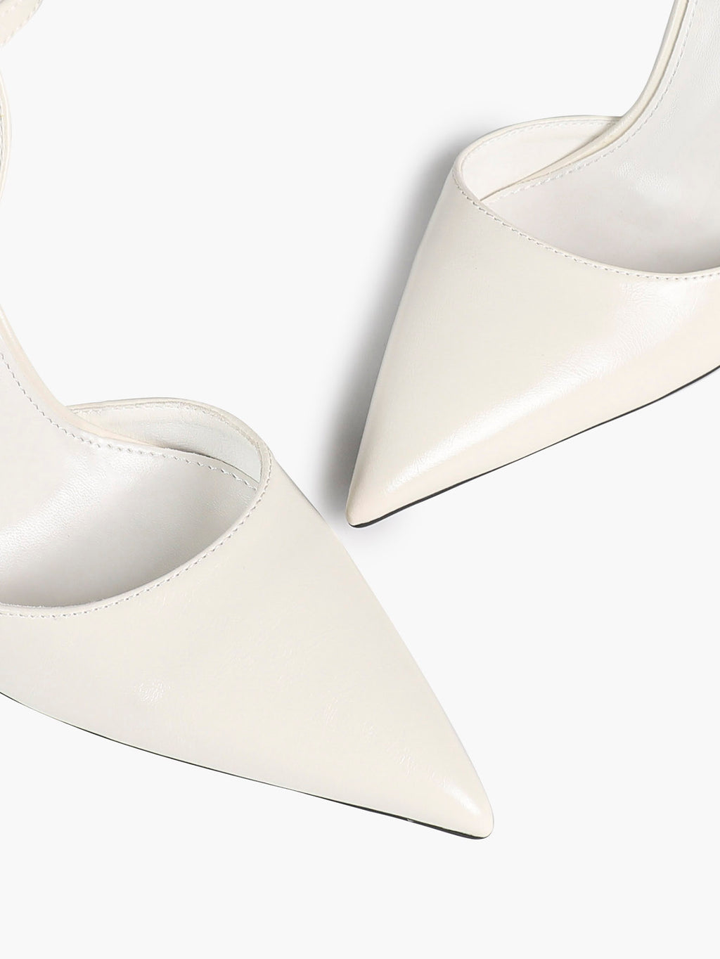 Classic Pointed Toe Ankle Strap Stilettos - Formal Event Heels