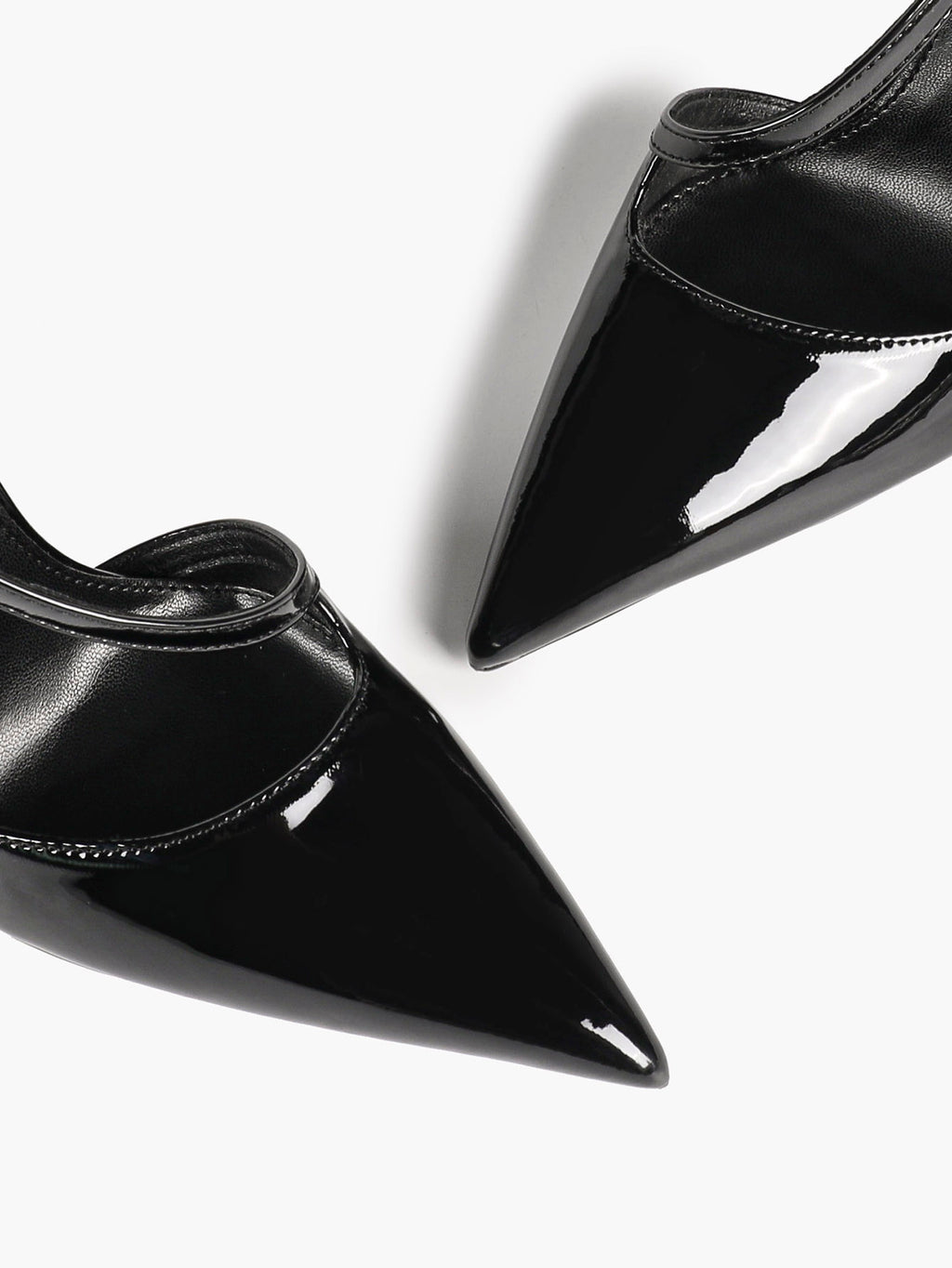 Women's Pointed Toe Patent D'Orsay Pumps Heels Party Casual Shoes