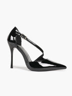 Women's Pointed Toe Patent D'Orsay Pumps Heels Party Casual Shoes
