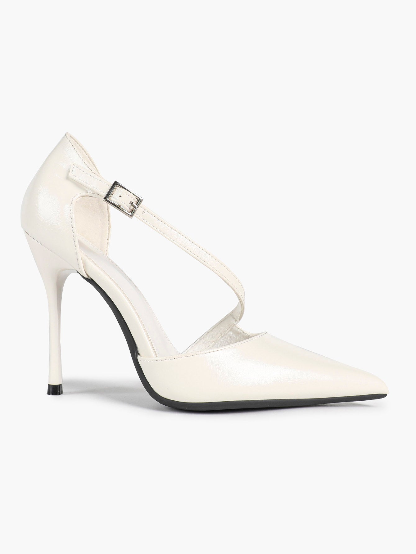 Women's Pointed Toe Patent D'Orsay Pumps Heels Party Casual Shoes