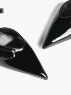 Crisscross Ankle Strap Stiletto Heels Pointed Toe Cutout Pumps Prom Party Evening