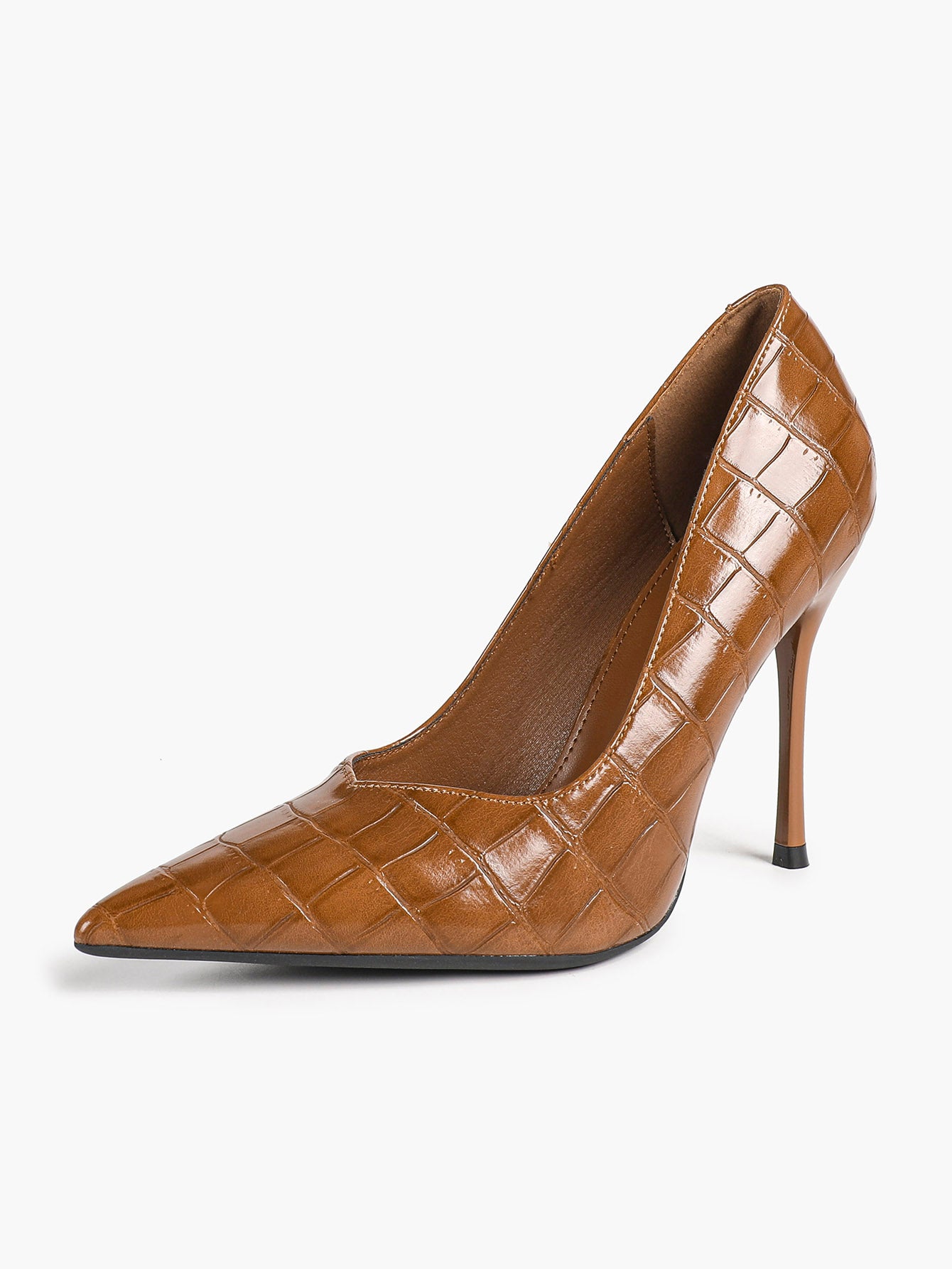 Pointed Toe Stiletto Heels Classic Formal Pumps for Business Office Daily Work