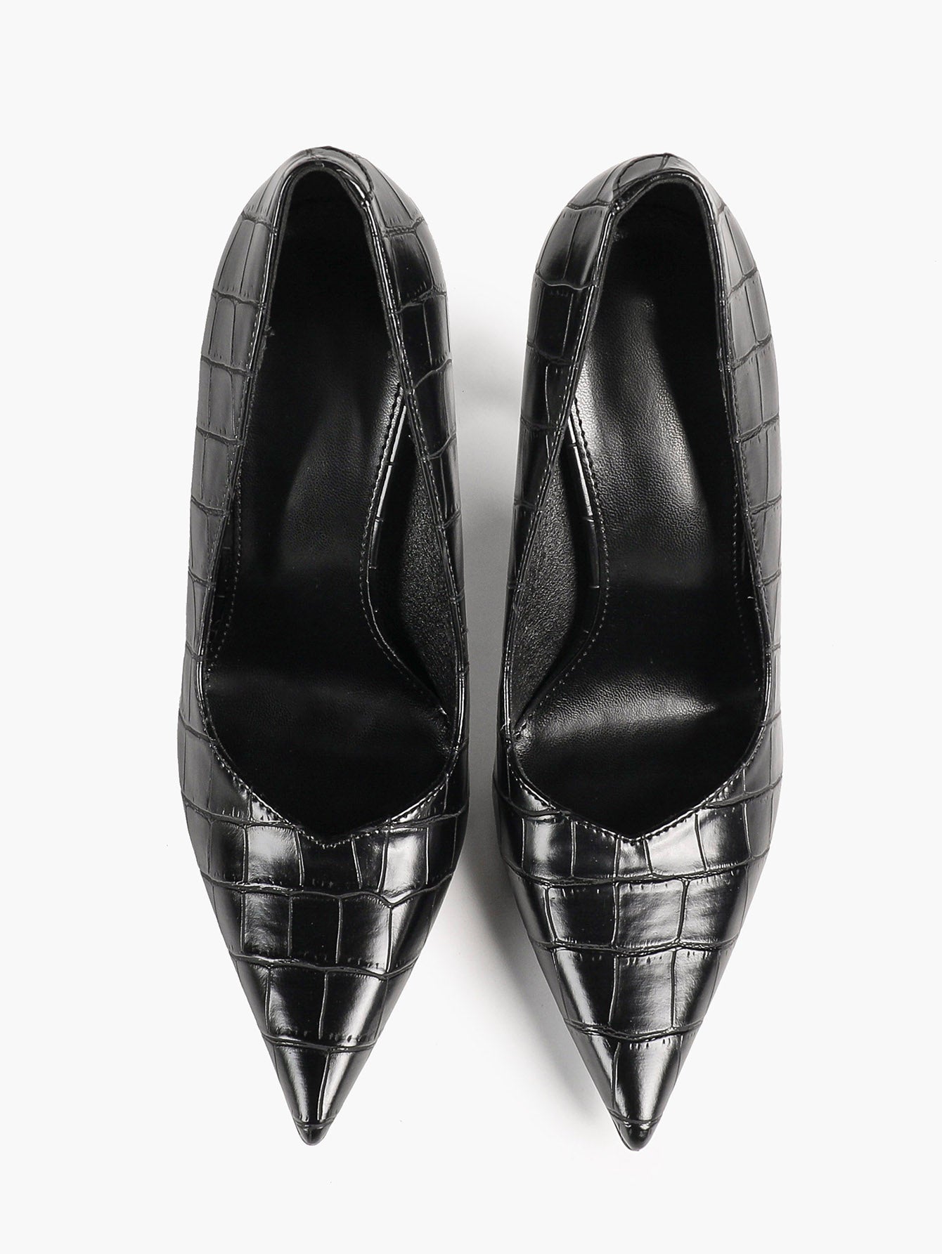 Pointed Toe Stiletto Heels Classic Formal Pumps for Business Office Daily Work