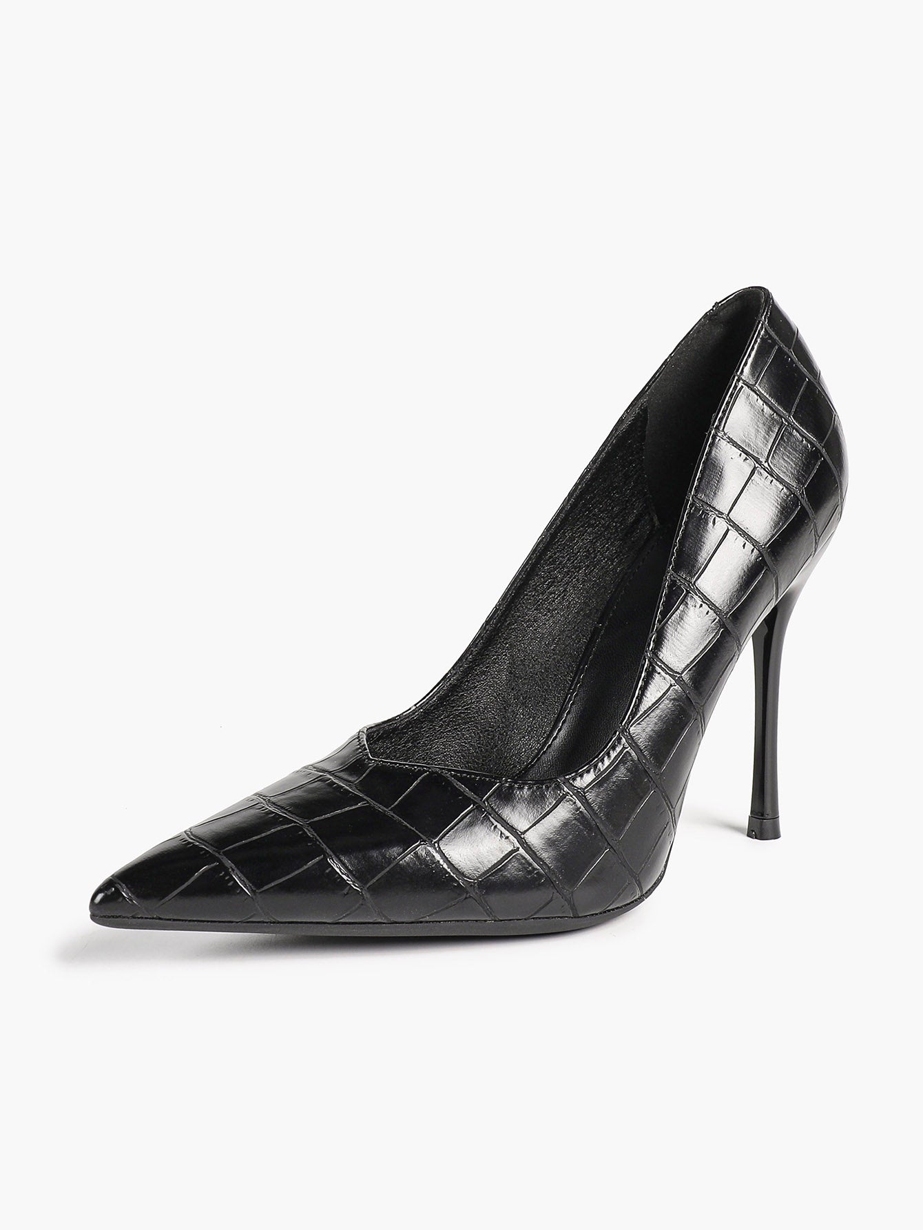 Pointed Toe Stiletto Heels Classic Formal Pumps for Business Office Daily Work