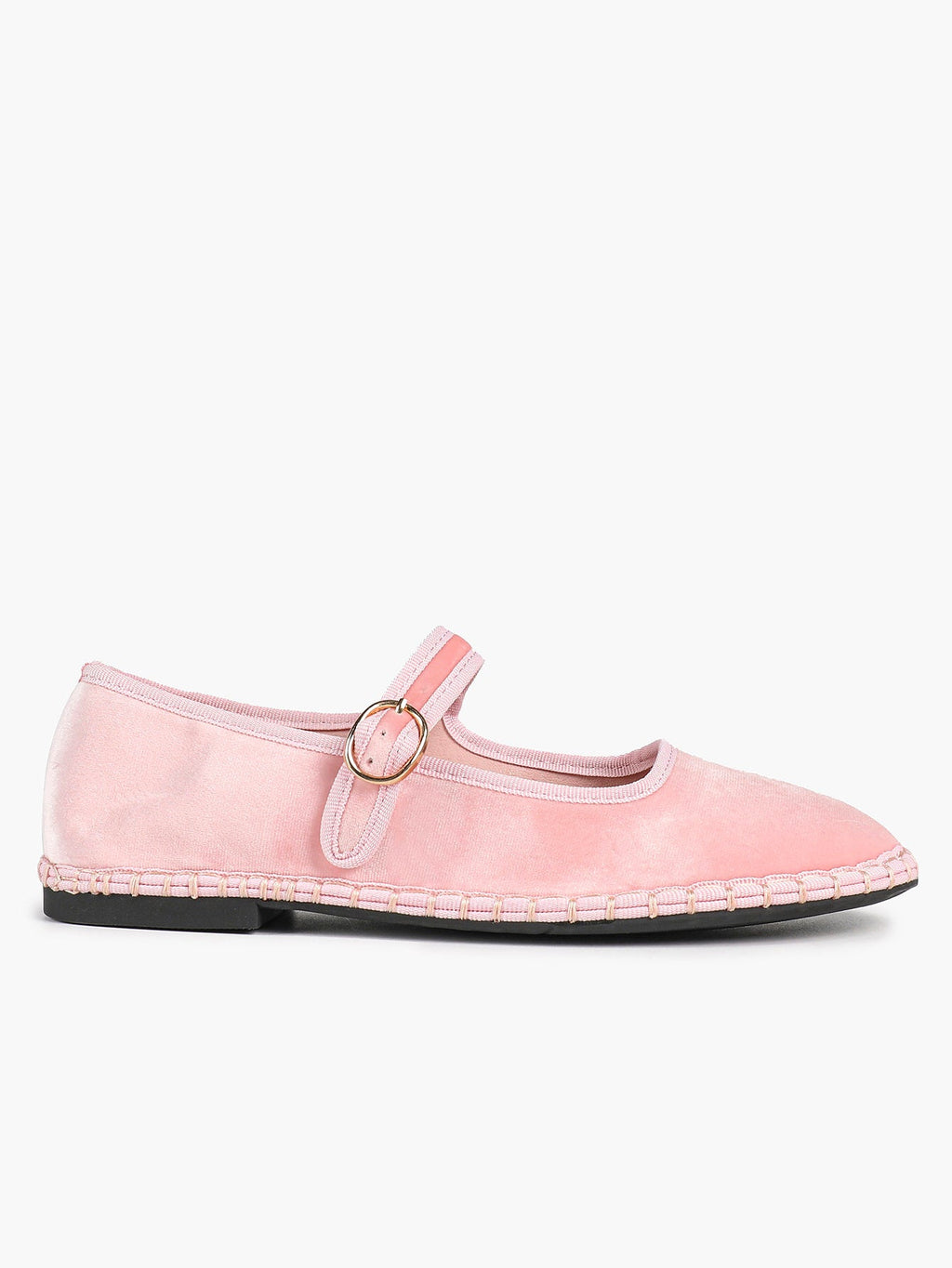Women's Woven Mary Jane Flats Brown Trim Slip On Shoes Vacation Dailywear Shoes ISHIFIVAN