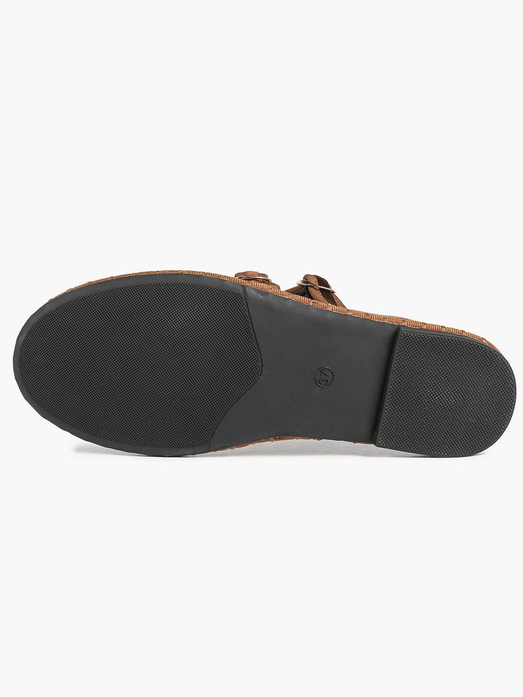 Women's Black Velvet Double-Strap Mary Jane Flats Pointed Toe Slip On Shoes Casual Shoes ISHIFIVAN