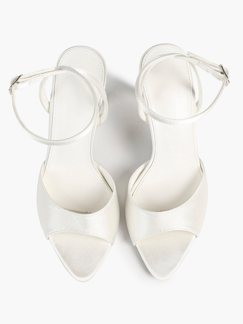 Open Toe Single Band Ankle Strap Heels Adjustable Sandals for Summer Date