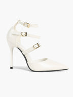Pointed Toe Stiletto Heels Women Multi-Strap Adjustable Buckle Pumps Sexy Heels Club Party