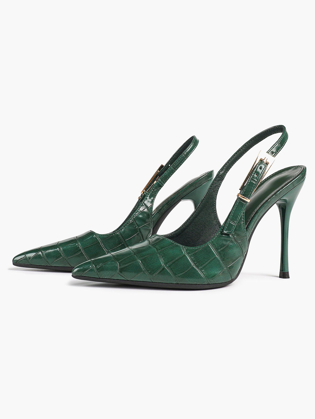 Women's Slingback Pointed Toe Heels-Timeless Elegant Pump