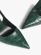 Women's Slingback Pointed Toe Heels-Timeless Elegant Pump