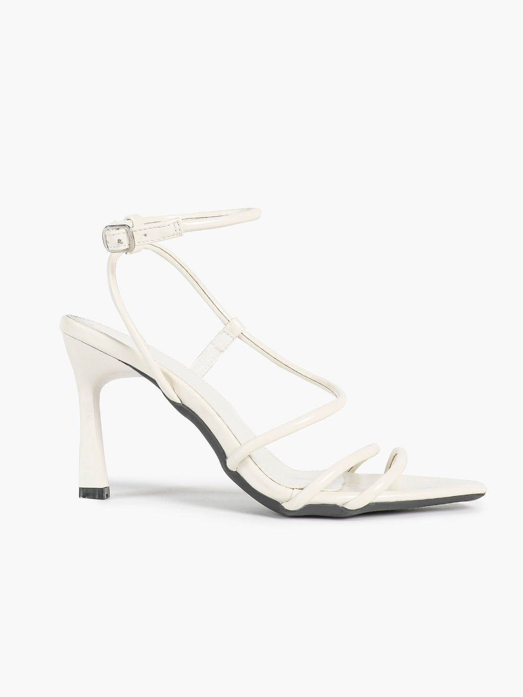 Women's Strappy Open Toe Heeled Sandals Ankle Strap Summer Shoes Party Casual Daily Wear