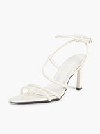 Women's Strappy Open Toe Heeled Sandals Ankle Strap Summer Shoes Party Casual Daily Wear
