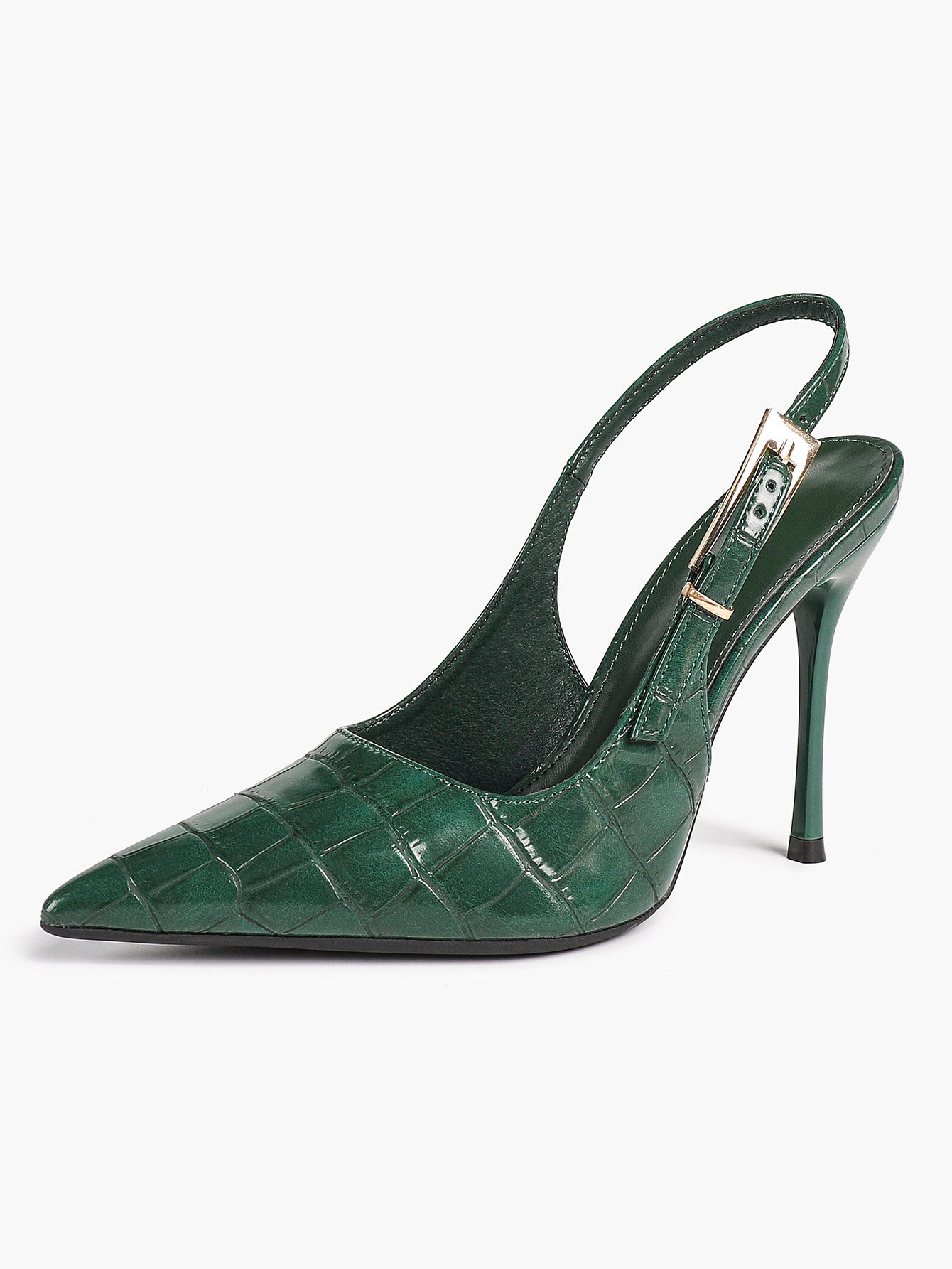 Women's Slingback Pointed Toe Heels-Timeless Elegant Pump