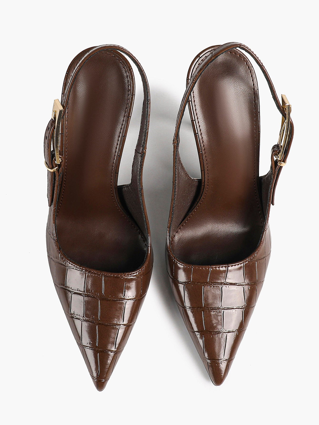Women's Slingback Pointed Toe Heels-Timeless Elegant Pump