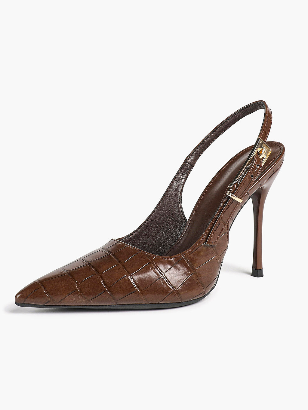 Women's Slingback Pointed Toe Heels-Timeless Elegant Pump
