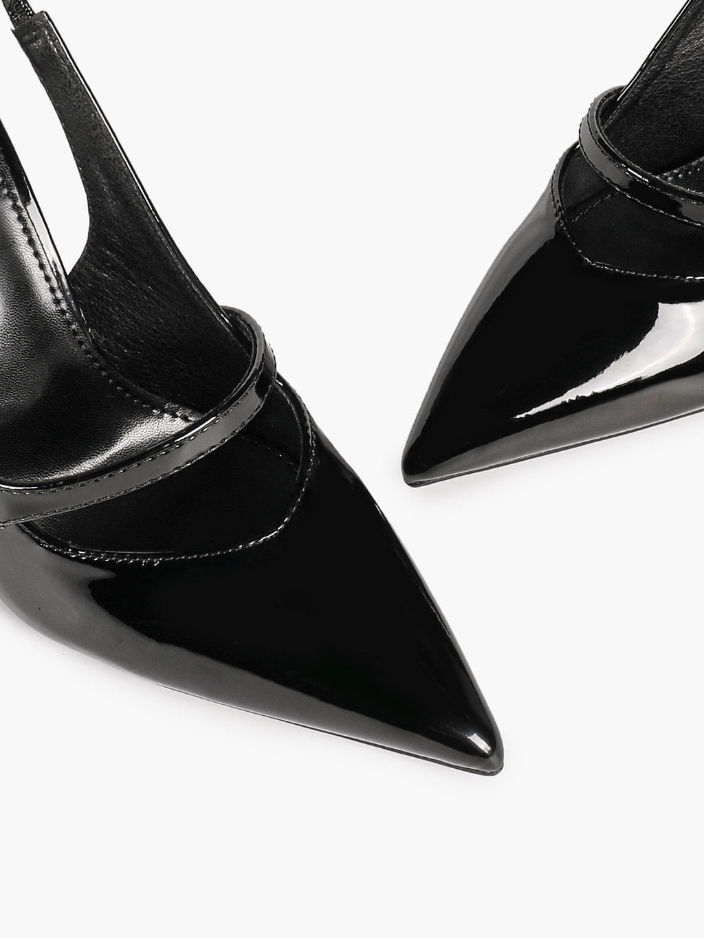 Women's Pearl Detail Slingback Heels Pointed Toe Stiletto Pumps Elegant Dress Formal Evening Shoes
