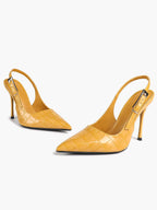 Women's Slingback Pointed Toe Heels-Timeless Elegant Pump