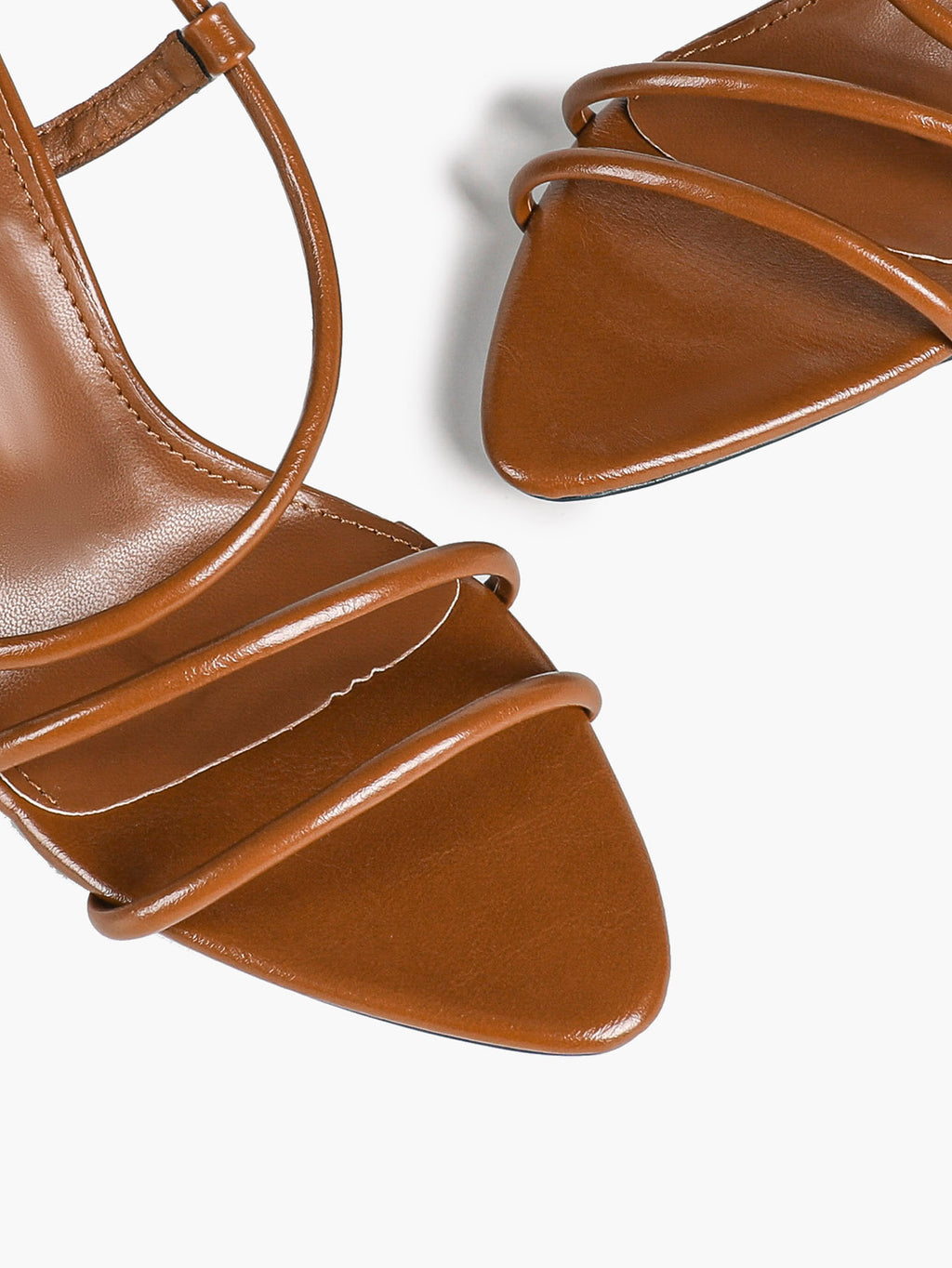 Women's Strappy Open Toe Heeled Sandals Ankle Strap Summer Shoes Party Casual Daily Wear