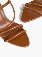 Women's Strappy Open Toe Heeled Sandals Ankle Strap Summer Shoes Party Casual Daily Wear