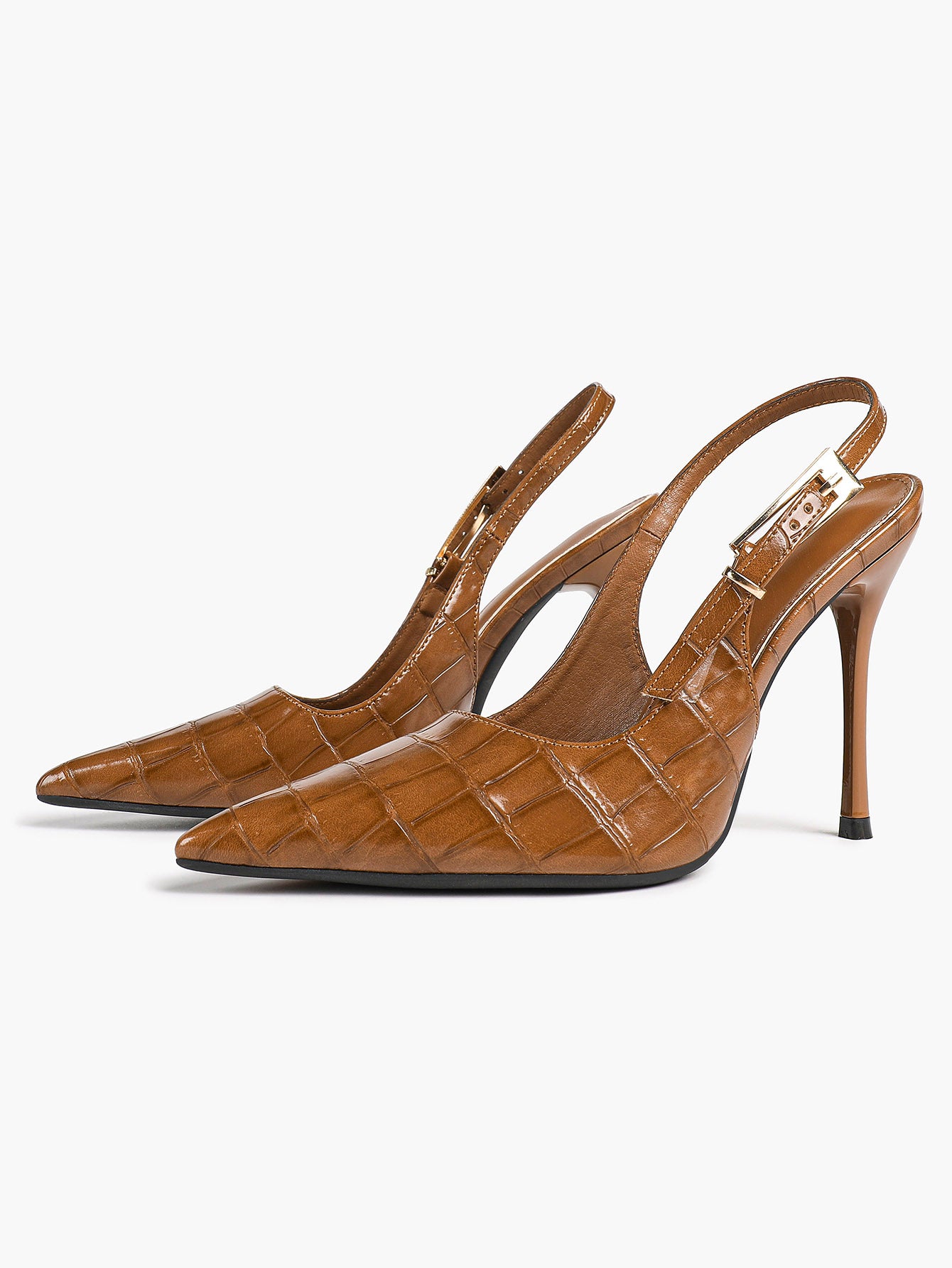 Women's Slingback Pointed Toe Heels-Timeless Elegant Pump