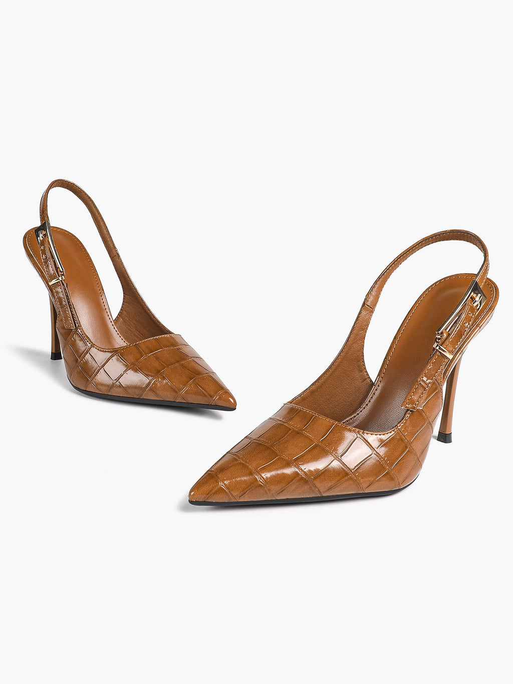 Women's Slingback Pointed Toe Heels-Timeless Elegant Pump