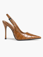 Women's Slingback Pointed Toe Heels-Timeless Elegant Pump