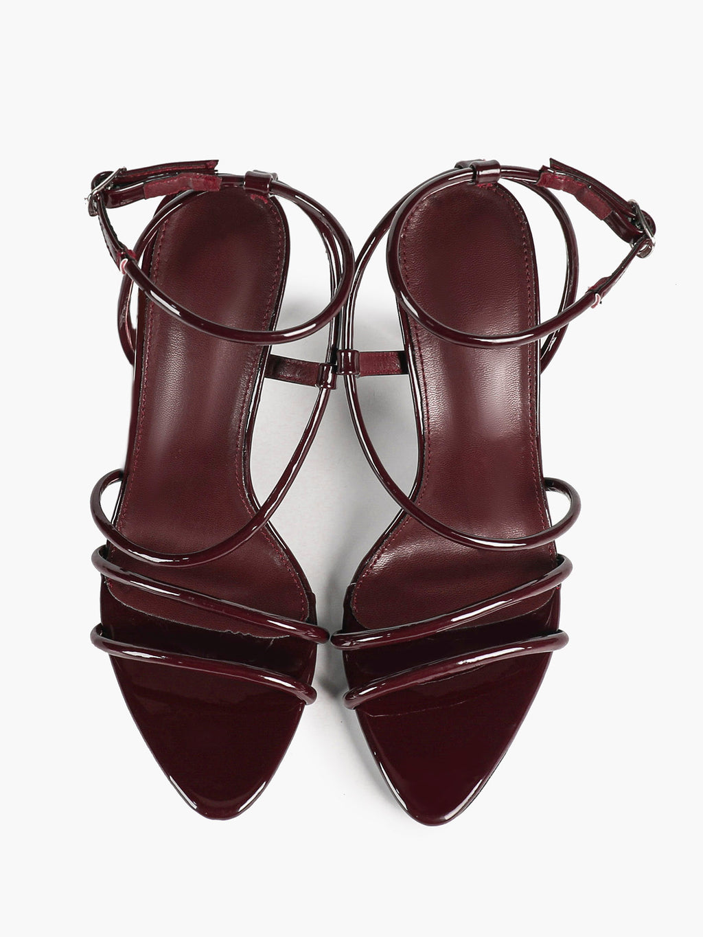 Women's Strappy Open Toe Heeled Sandals Ankle Strap Summer Shoes Party Casual Daily Wear
