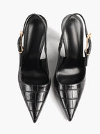 Women's Slingback Pointed Toe Heels-Timeless Elegant Pump
