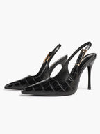Women's Slingback Pointed Toe Heels-Timeless Elegant Pump