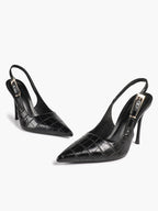 Women's Slingback Pointed Toe Heels-Timeless Elegant Pump