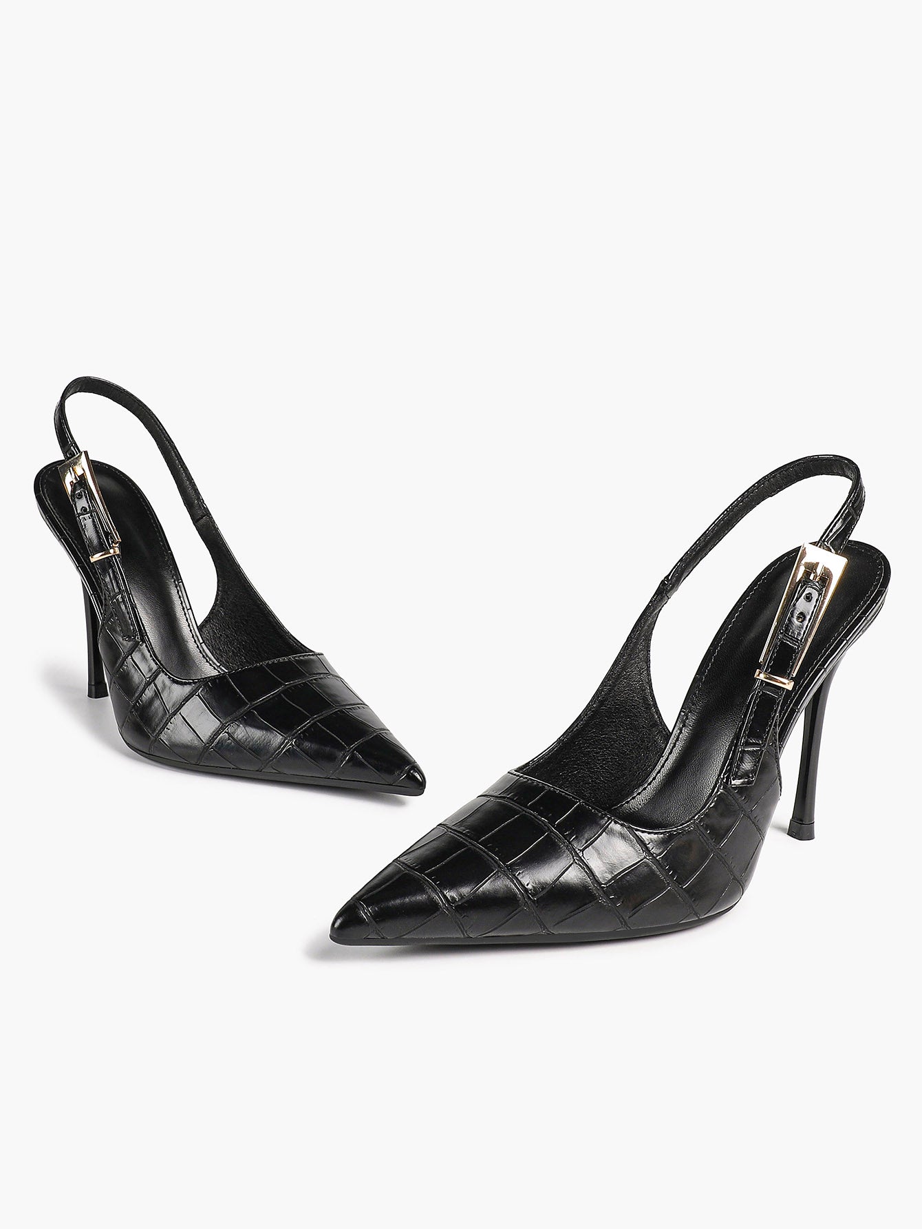 Women's Slingback Pointed Toe Heels-Timeless Elegant Pump