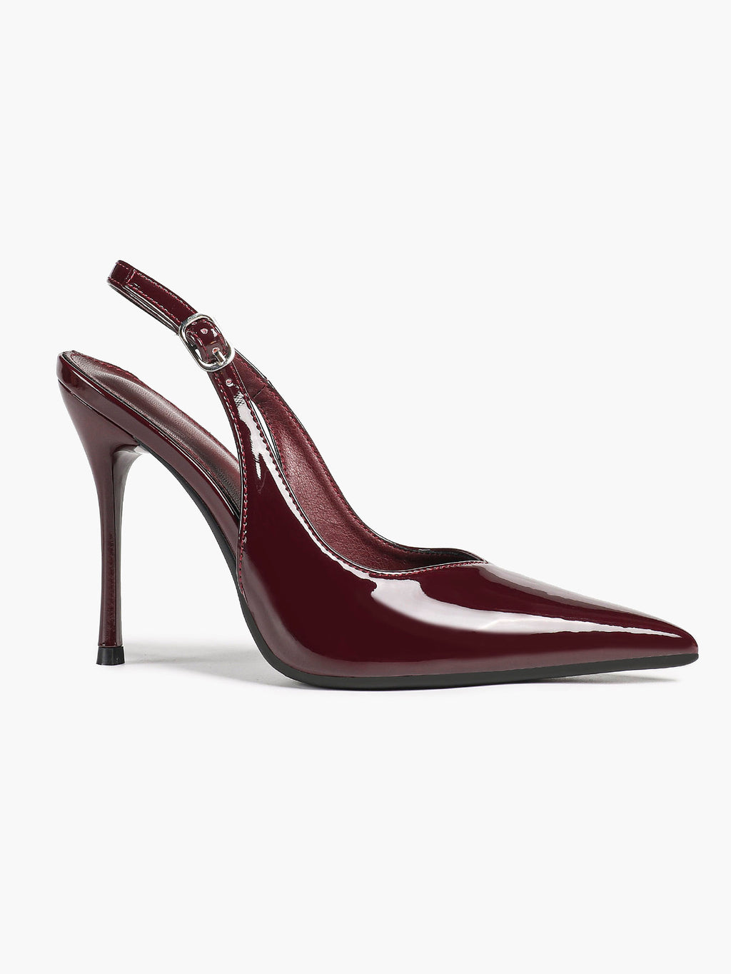 Women's Pointed Toe Slingback High Heel Pumps Heeled Shoes Party Wedding Date Night