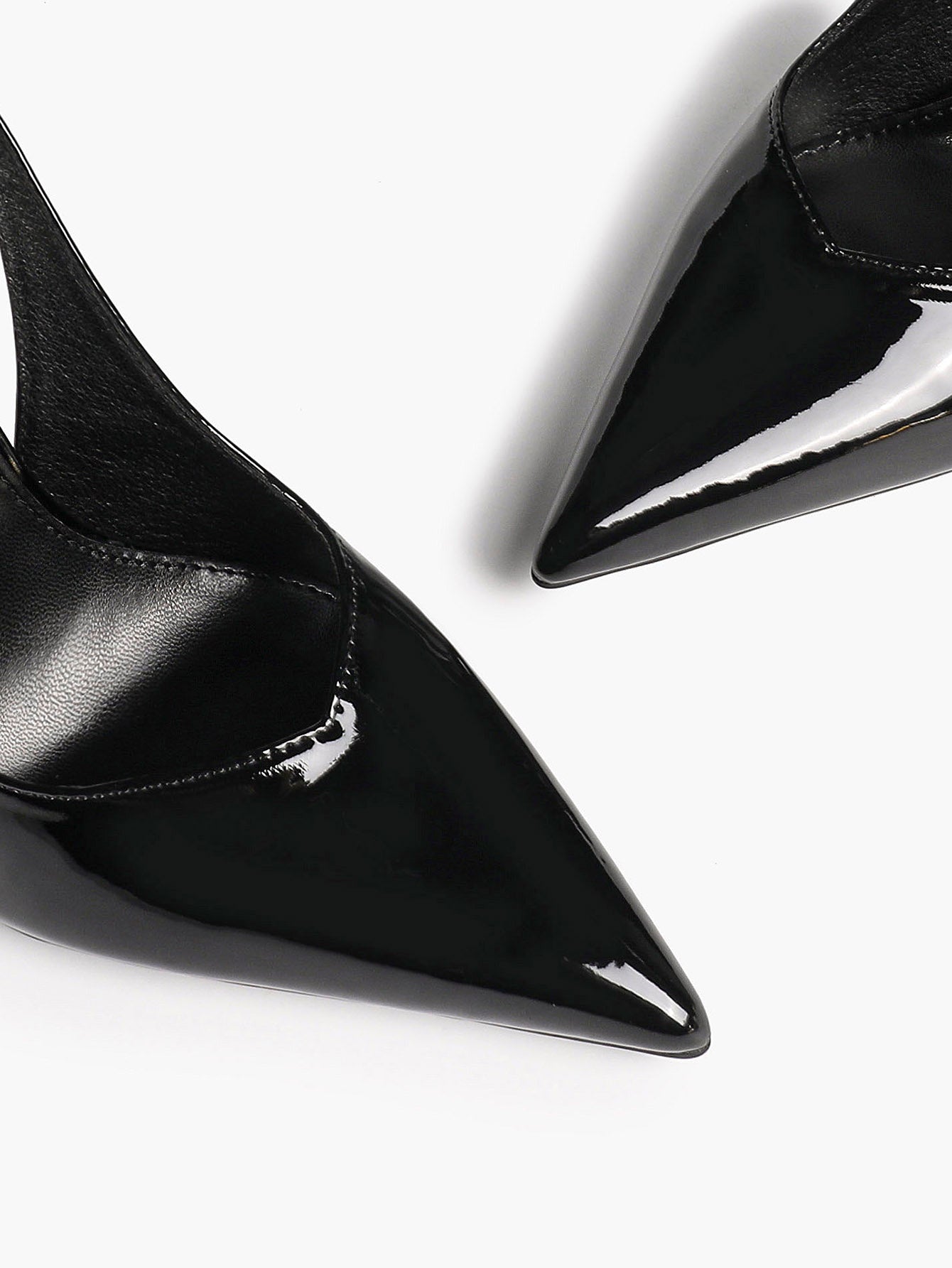 Women's Pointed Toe Slingback High Heel Pumps Heeled Shoes Party Wedding Date Night