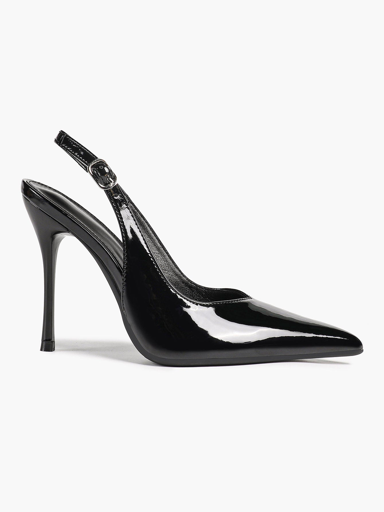 Women's Pointed Toe Slingback High Heel Pumps Heeled Shoes Party Wedding Date Night