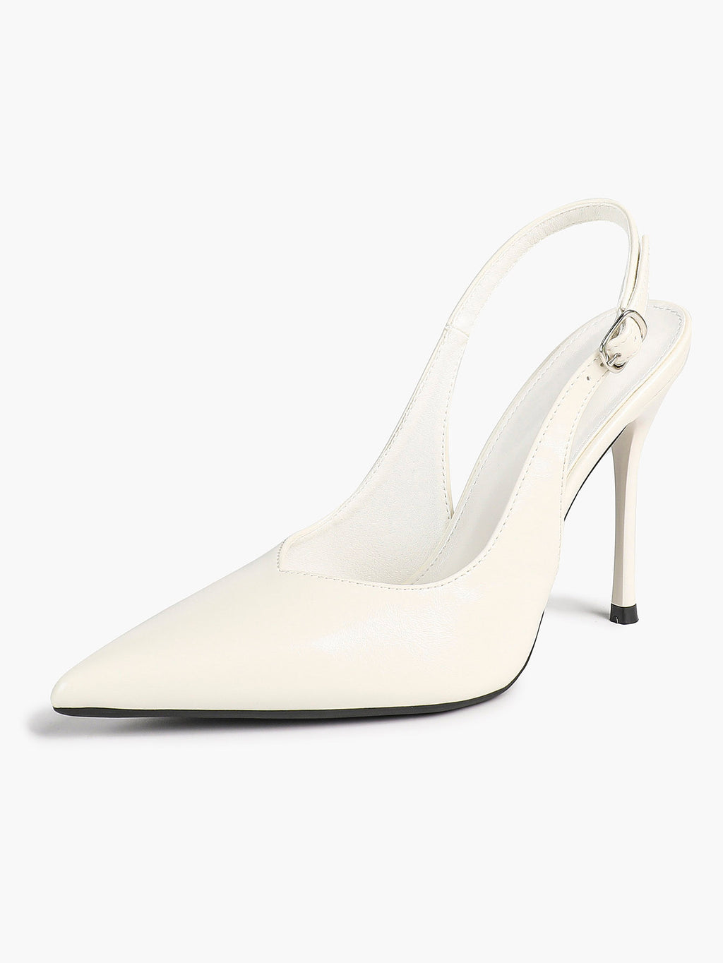 Women's Pointed Toe Slingback High Heel Pumps Heeled Shoes Party Wedding Date Night