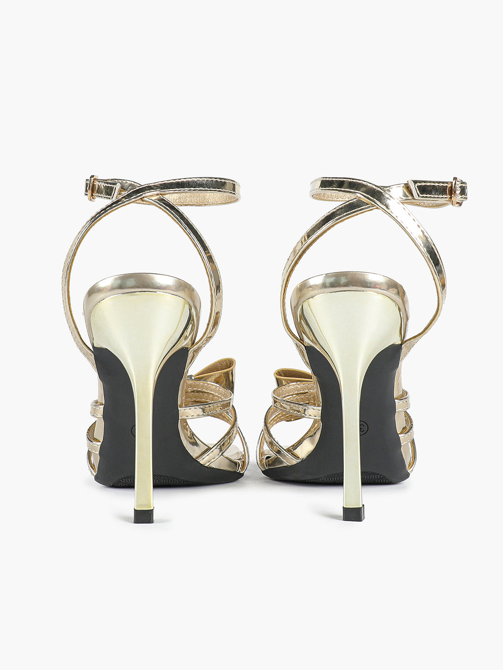 Patent Leather Bow Ankle Strap Heeled Sandals, Square Toe Stiletto Pumps Party Festive