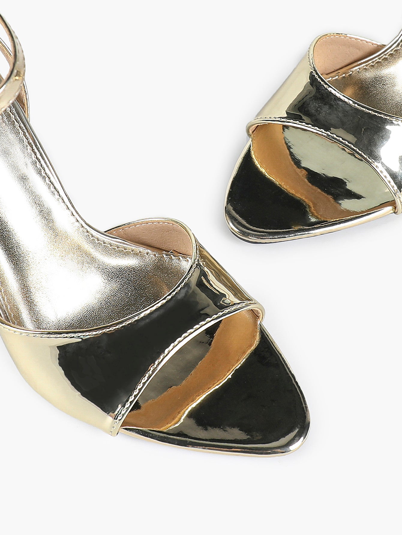 Open Toe Ankle Strap High Heel Sandals Stiletto Heel Sandals Summer Party Date Night