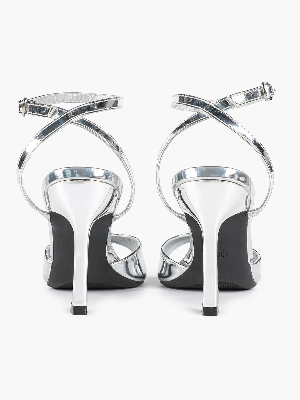 Open Toe Ankle Strap High Heel Sandals Stiletto Heel Sandals Summer Party Date Night