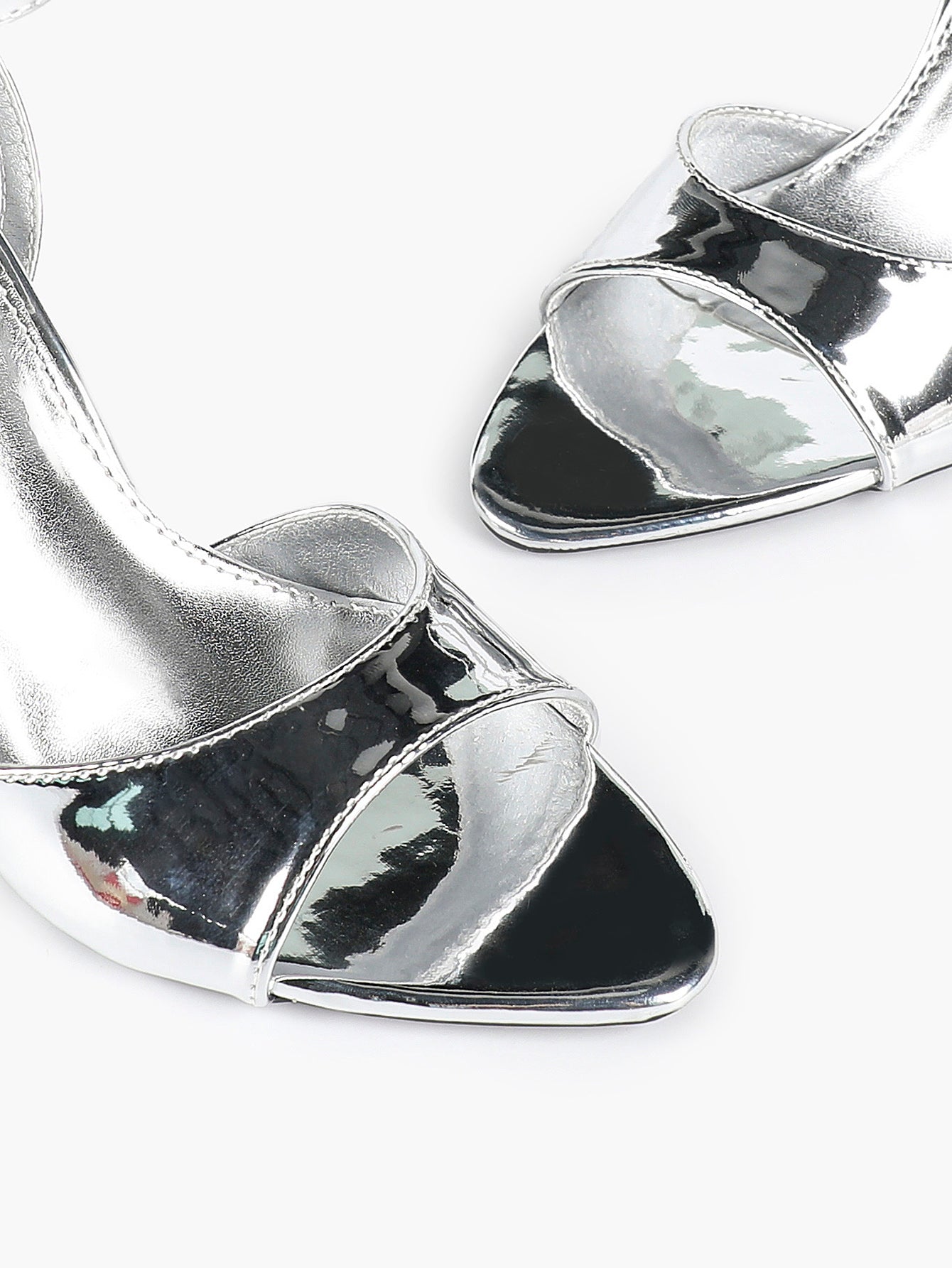 Open Toe Ankle Strap High Heel Sandals Stiletto Heel Sandals Summer Party Date Night