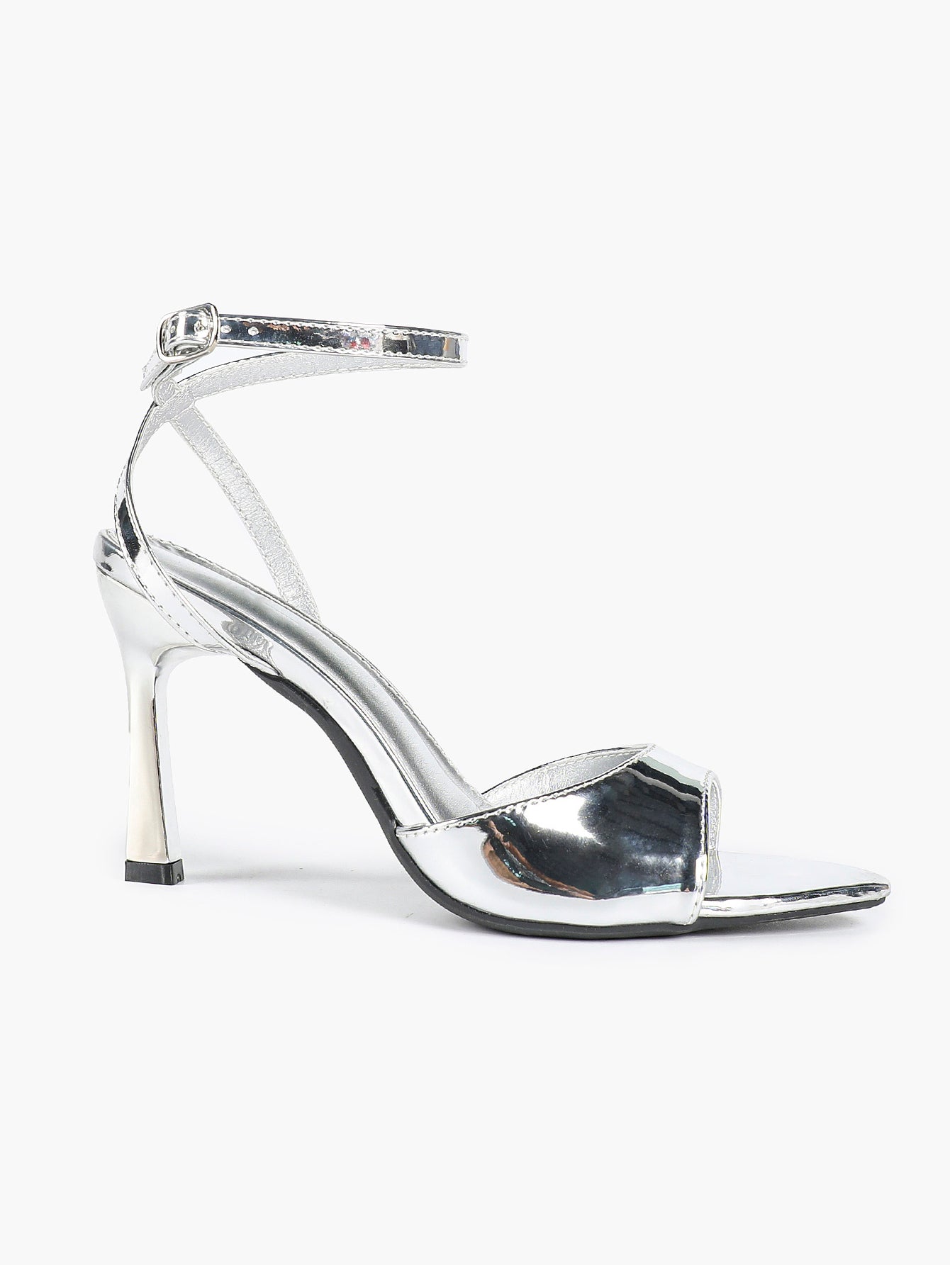Open Toe Ankle Strap High Heel Sandals Stiletto Heel Sandals Summer Party Date Night