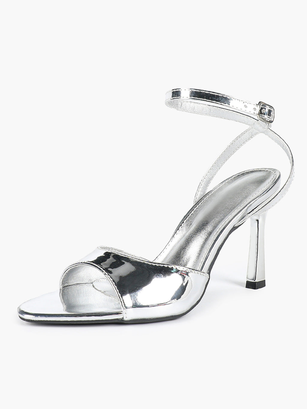 Open Toe Ankle Strap High Heel Sandals Stiletto Heel Sandals Summer Party Date Night