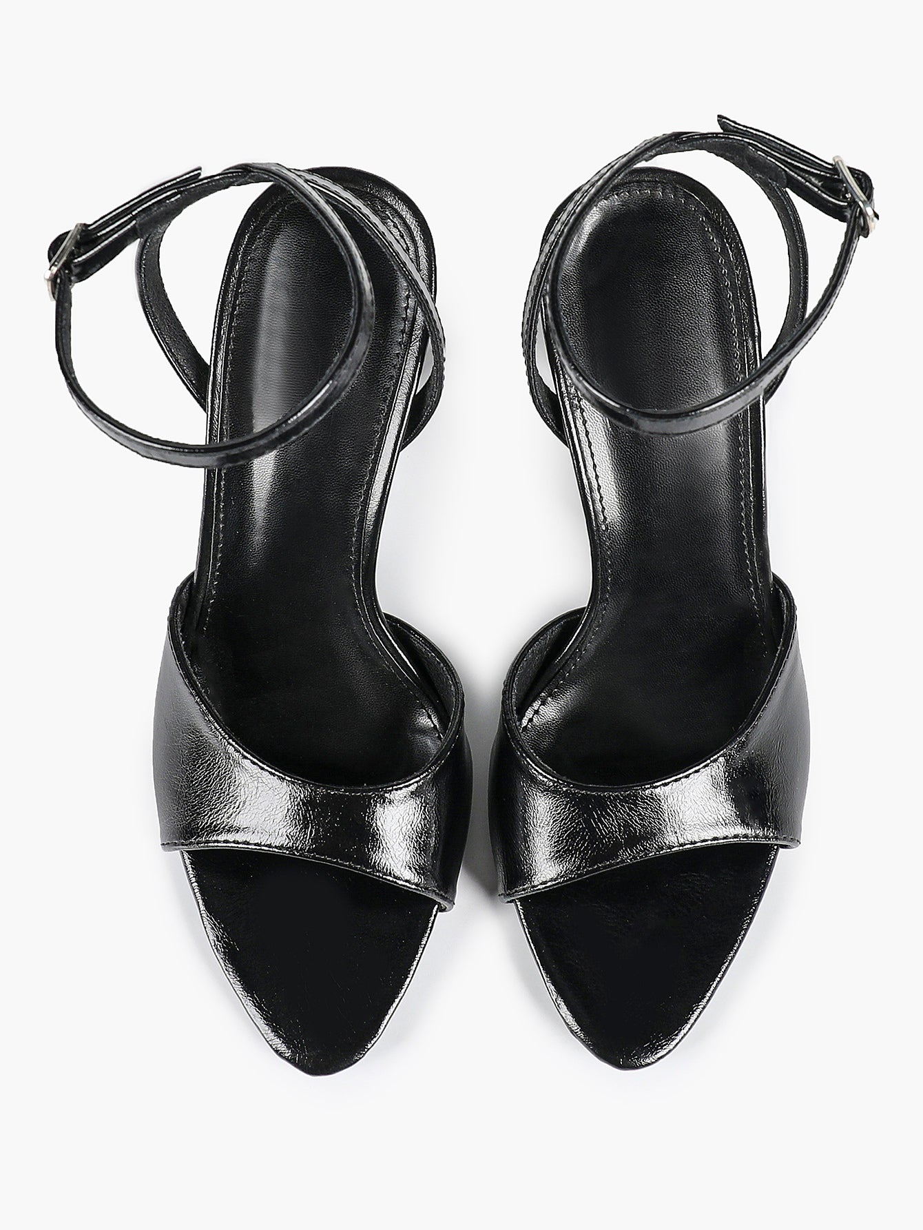 Open Toe Ankle Strap High Heel Sandals Stiletto Heel Sandals Summer Party Date Night